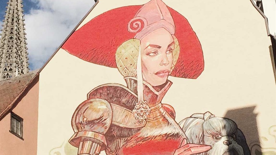 Die schöne Dame